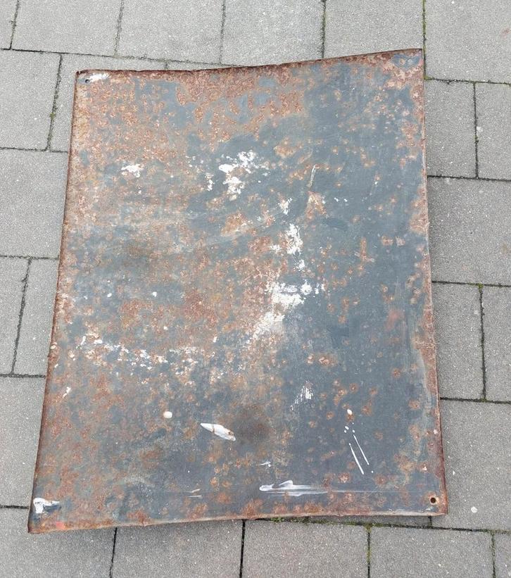 Duitse WO2 NSDAP Informatiebord emaille, Doe-het-zelf en Bouw, Glas en Ramen, Ophalen