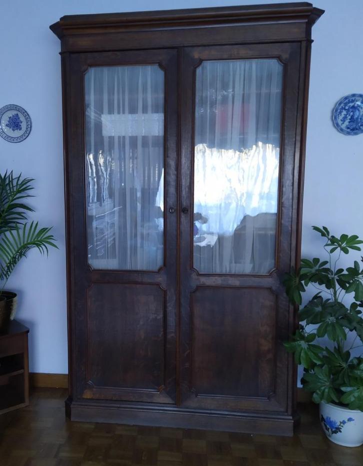 Oude bibliotheek, Antiek en Kunst, Antiek | Meubels | Kasten, Ophalen