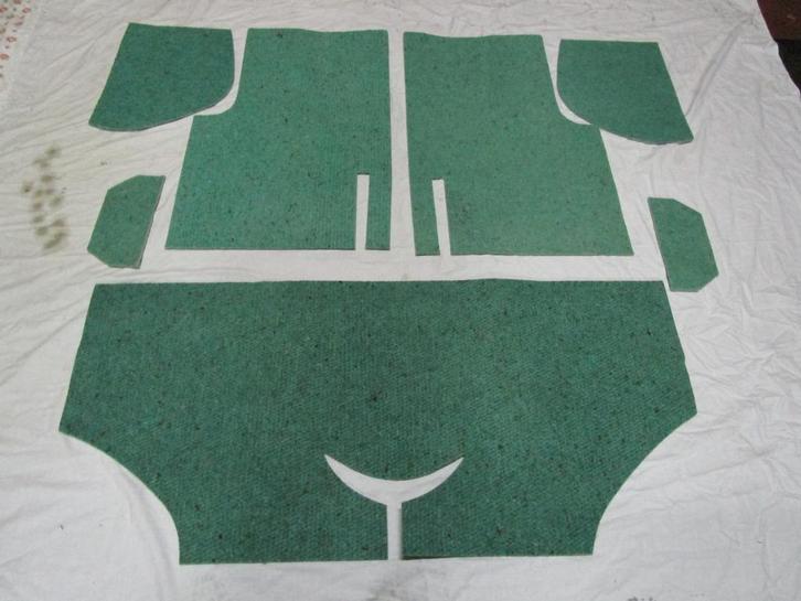 Isolatiemateriaal complete vloer Klassieke Mini, Auto-onderdelen, Interieur en Bekleding, Mini, Oldtimer onderdelen, Rover, Universele onderdelen