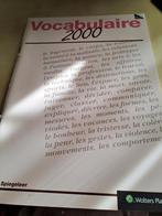 J. de Spiegelaer - Vocabulaire 2000, Boeken, Nieuw, Nederlands, Ophalen of Verzenden, J. de Spiegelaer