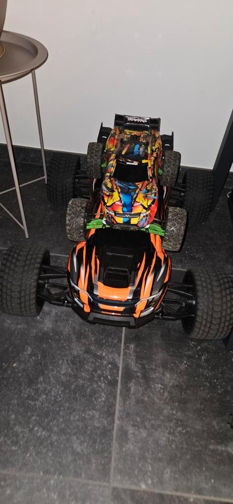 Traxxas rustler 4x4 vxl, Hobby & Loisirs créatifs, Modélisme | Radiocommandé & Téléguidé | Voitures, Comme neuf, Enlèvement ou Envoi