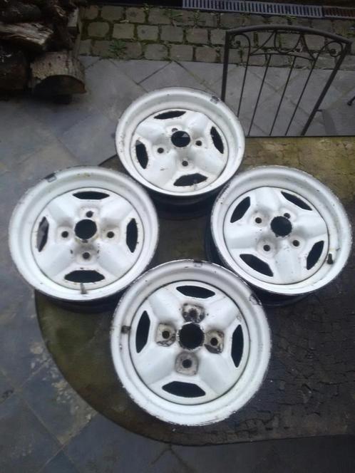 Te koop, 4 plaatmetalen velgen, 13 inch TOYOTA GT 4x114,3 mm, Auto-onderdelen, Overige Auto-onderdelen, Toyota, Gebruikt, Ophalen of Verzenden