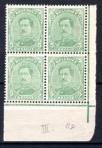 137C MNH Type IV 1922 - S.M. le Roi Albert 1 (4 pièces), Timbres & Monnaies, Timbres | Europe | Belgique, Enlèvement ou Envoi
