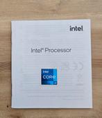 Intel Core i7 Booklet + Stickervel 2022, Computers en Software, Processors, Ophalen of Verzenden, Zo goed als nieuw