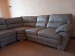 Hoekzetel in simili leder, Maison & Meubles, Enlèvement, Utilisé