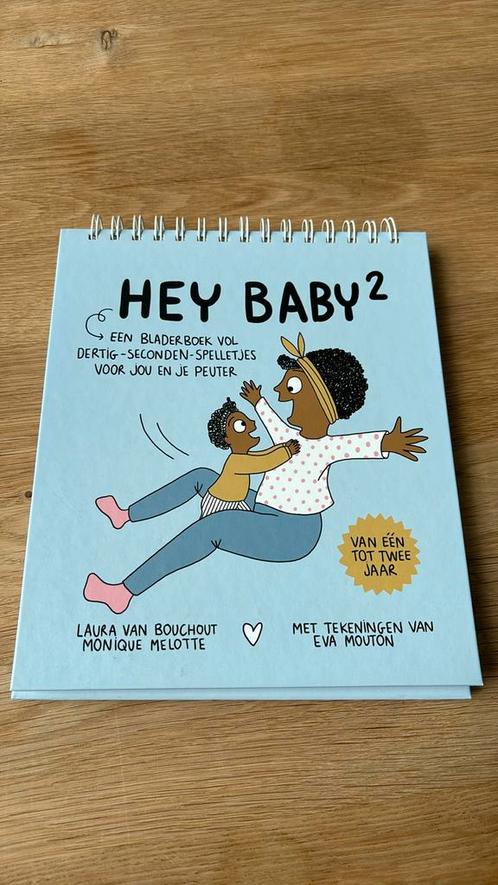 Laura Van Bouchout - Hey Baby2: van één tot twee jaar, Boeken, Kinderboeken | Baby's en Peuters, Zo goed als nieuw, Ophalen