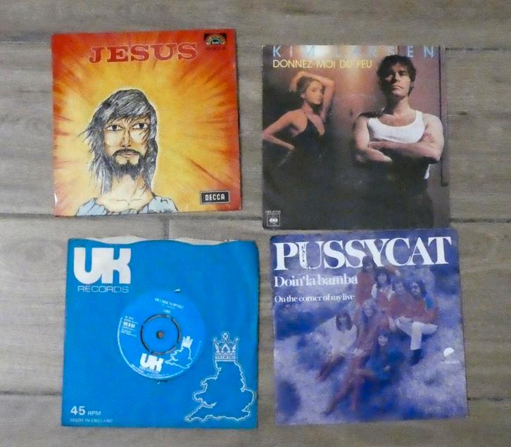 45 beurten - set van 4 stuks, Cd's en Dvd's, Vinyl | Overige Vinyl, Ophalen of Verzenden