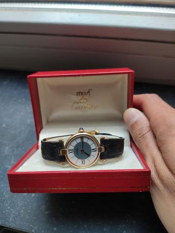 Cartier Must de Vendôme Vermeil 590004 quartz gold plated!

 beschikbaar voor biedingen