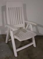 1x verstelbare tuinstoel (kunststof)-Hartman, Tuin en Terras, Ophalen, Gebruikt, Kunststof, Verstelbaar