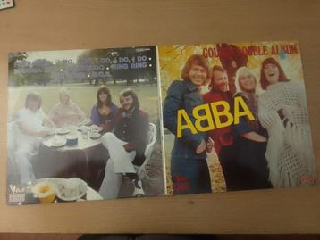 33T 2 LP ABBA Golden double Album beschikbaar voor biedingen