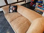 Canape beige 3 places, Ophalen, Zo goed als nieuw
