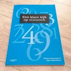 Handboek "Een klare kijk op statistiek", Boeken, Studieboeken en Cursussen, Nieuw, Marleen Pszeniczko; Egon Wojciulewicz, Hoger Onderwijs