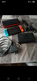 Nintendo switch met opbergtasje, Ophalen of Verzenden, Zo goed als nieuw