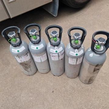5xCO2 fles 10kg beschikbaar voor biedingen