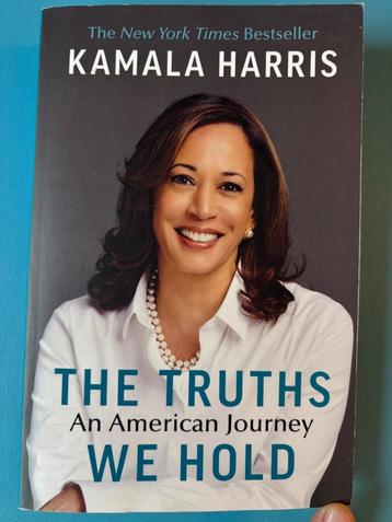 The truths we hold, an American journey (English version, Kamala Harris, Enlèvement ou Envoi, Politique, Utilisé