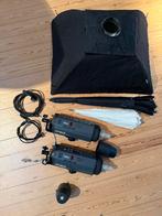 2x Bowens Gemini esprits 1000 DX et accessoires, Enlèvement, Comme neuf