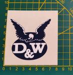 Sticker D&W tuning, Enlèvement ou Envoi