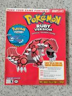 Pokémon Ruby & Sapphire guide, Consoles de jeu & Jeux vidéo, Utilisé, Enlèvement ou Envoi