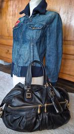 Sac à bandoulière en cuir noir BCBGMAXAZRIA, Enlèvement ou Envoi, Comme neuf