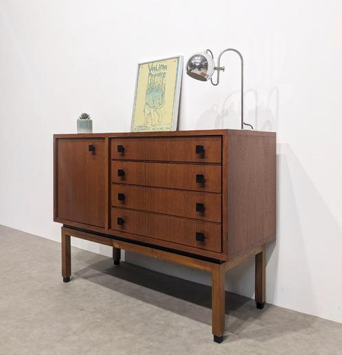 Ladekast, dressoir, vintage dressoir, Huis en Inrichting, Kasten | Buffetkasten, Teakhout, Ophalen