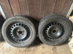 Set stalen velgen 16 duim, Auto-onderdelen, Banden en Velgen, Ophalen, Gebruikt, Velg(en), 16 inch