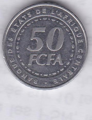 Bank van Centraal-Afrikaanse Staten 50 CFA-frank  beschikbaar voor biedingen