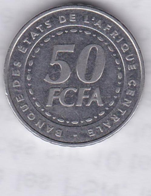 Bank van Centraal-Afrikaanse Staten 50 CFA-frank, Postzegels en Munten, Munten | Afrika, Losse munt, Overige landen, Ophalen of Verzenden