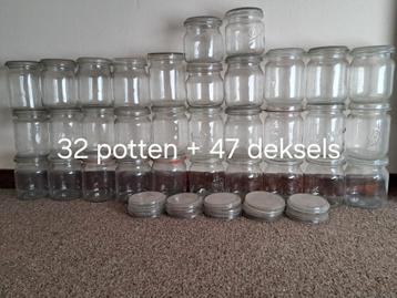 Oude Steriliseerpotten (onbeschadigd), Enlèvement ou Envoi, Comme neuf, Verre, Casserole, Bidon ou Boîte