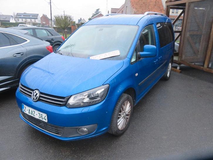 vw  caddy maxi  7zitpl op cng/benzine .11/2014, Auto's, Volkswagen, Bedrijf, Te koop, Caddy Maxi, ABS, Airbags, Alarm, Boordcomputer