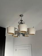 Hanglamp/kroonluster met 5 lichtpunten., Huis en Inrichting, Lampen | Kroonluchters, Ophalen, Gebruikt, Metaal, Landelijk