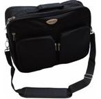 Laptop tas - reistas - zwart - nylon NIEUW, Ophalen of Verzenden, 17 inch of meer, Nieuw, Schoudertas