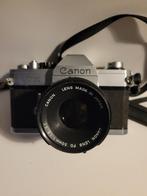 Canon TX met lens 50mm  1:1.8, Audio, Tv en Foto, Canon, Gebruikt, Ophalen of Verzenden