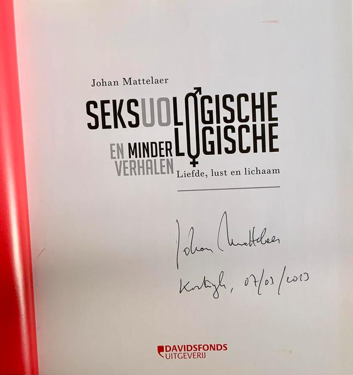 Johan Mattelaer - Histoires sexologiques et moins logiques, Livres, Art & Culture | Arts plastiques, Comme neuf, Enlèvement ou Envoi