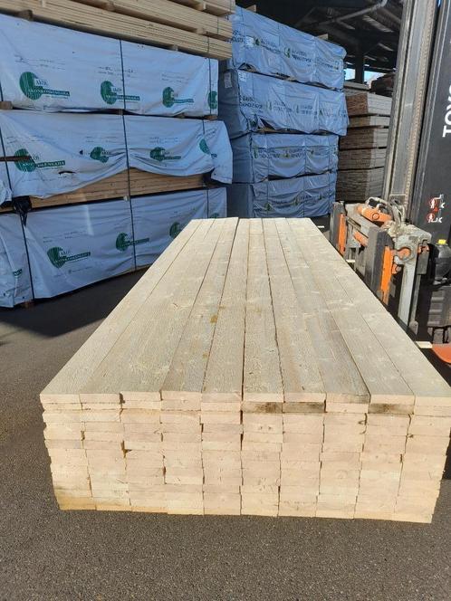 Vuren planken 25x100mm - BRUT, Doe-het-zelf en Bouw, Hout en Planken, Nieuw, Plank, Vuren, Ophalen