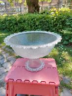 Antiquité vasque à fruits en verre, Enlèvement ou Envoi