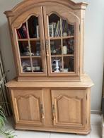 eiken wandkast, Huis en Inrichting, Kasten | Wandmeubels, Ophalen, 200 cm of meer, Eikenhout, Zo goed als nieuw