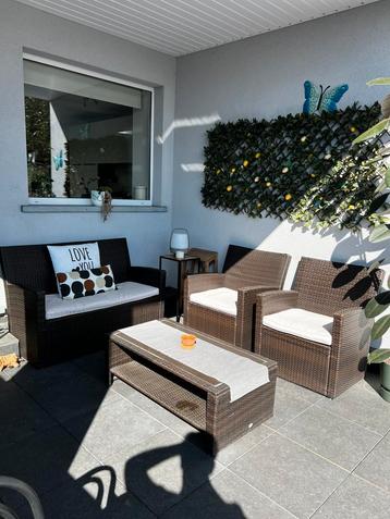 Loungeset Riverside Wicker Line 2 + 1 + 1 beschikbaar voor biedingen