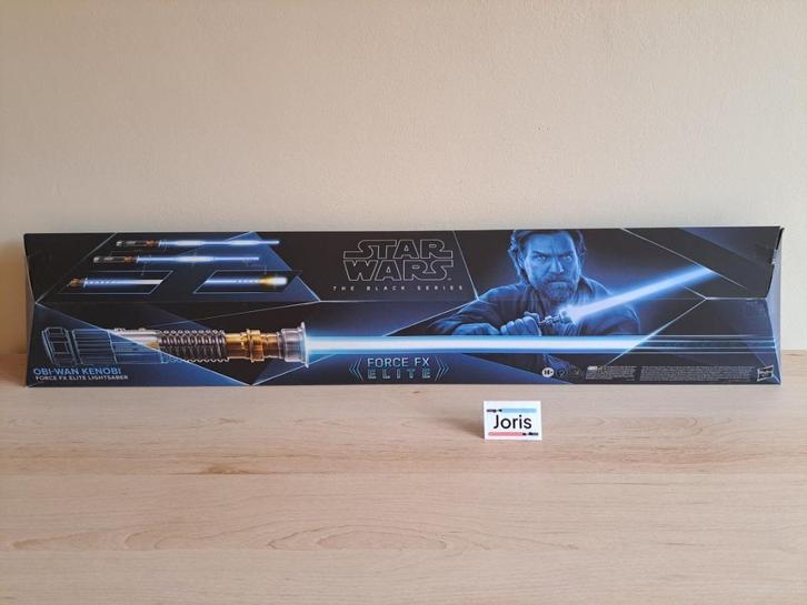 Obi-Wan Kenobi lightsaber - Hasbro The Black Series, Verzamelen, Star Wars, Zo goed als nieuw, Replica, Ophalen of Verzenden