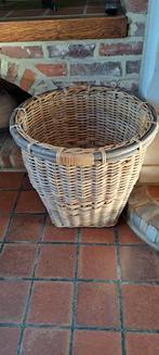 Rieten mand voor hout nieuwe staat, Ophalen, Hout, Mand