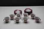 Set van chinees geinspireerde kopjes en onderbordjes, Antiek en Kunst, Ophalen of Verzenden