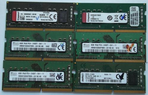 DDR4 Sodimm de 8 Gb à 2400 Mhz, Computers en Software, RAM geheugen, 8 GB, DDR4, Ophalen of Verzenden
