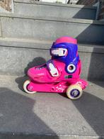 Oxelo Play3 rolschaatsen maat 26-28 + beschermset + tas, Ophalen, Kinderen, Verstelbaar, Gebruikt