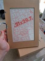 Nieuw 13 st fotolijst clip frame 21x29,7
Nooit gebruikt, Enlèvement, Neuf