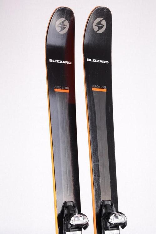 178 185 cm freeride ski's BLIZZARD ZERO G 108 CARBON DRIVE, Sport en Fitness, Skiën en Langlaufen, Gebruikt, Ski's, Ski, Carve