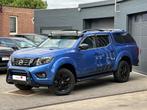 Nissan Navara 2.3 dCi 4x4 N-Guard OpenDak360Cam FullOption, Auto's, Nissan, 4 cilinders, Blauw, USB, Leder