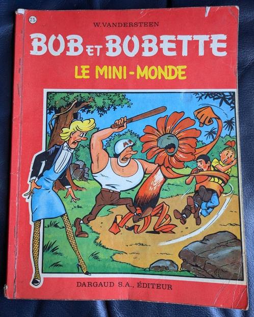 Bob et Bobette 75 - Le Mini-Monde - E.O. de 1967, Livres, BD, Utilisé, Une BD, Enlèvement ou Envoi