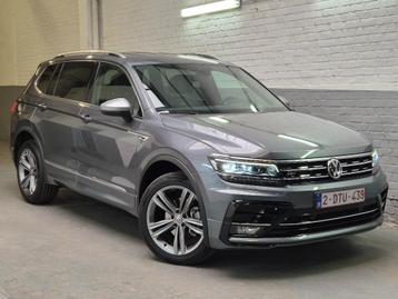 Vw Tiguan Allspace 2.0TDI 4x4 DSG Full R Line - 2019'-7 pl., Auto's, Volkswagen, Automaat, Testrit aan huis, Euro 6, Alcantara