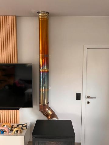 Inox schouwbuis 180mm beschikbaar voor biedingen