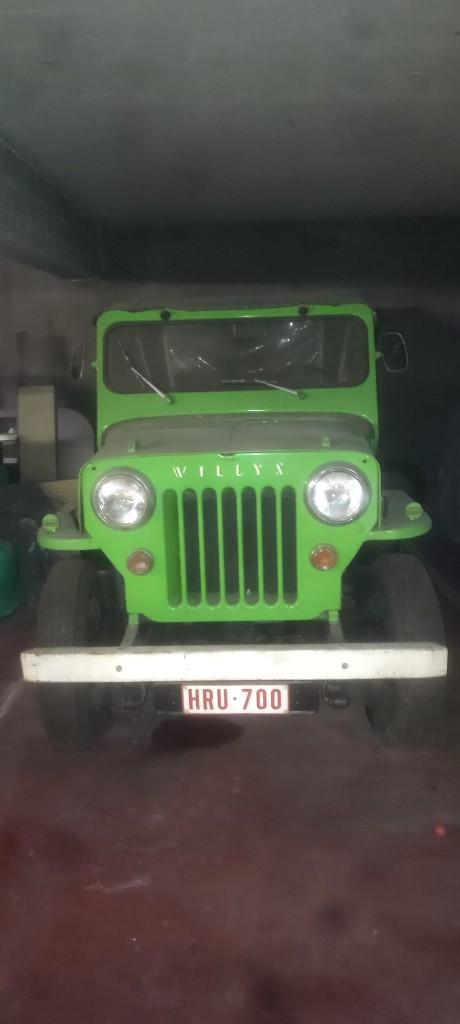 willys depuis 1953, Autos, Jeep, Particulier, Autres modèles, Diesel, SUV ou Tout-terrain, 2 portes, Boîte manuelle, Vert, Noir