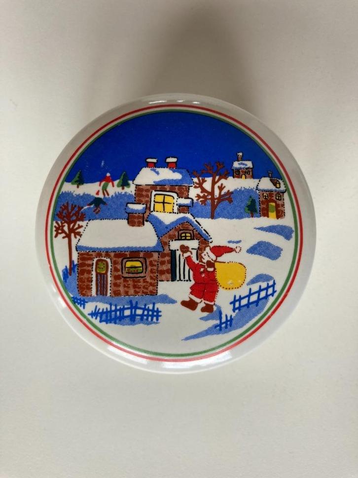 Sieradendoosje in keramiek, Antiek en Kunst, Antiek | Keramiek en Aardewerk, Ophalen of Verzenden